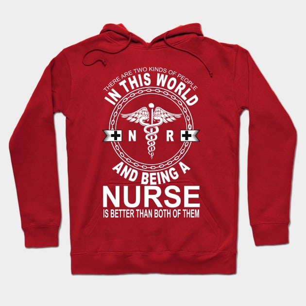 Being a Nurse Hoodie by Verboten